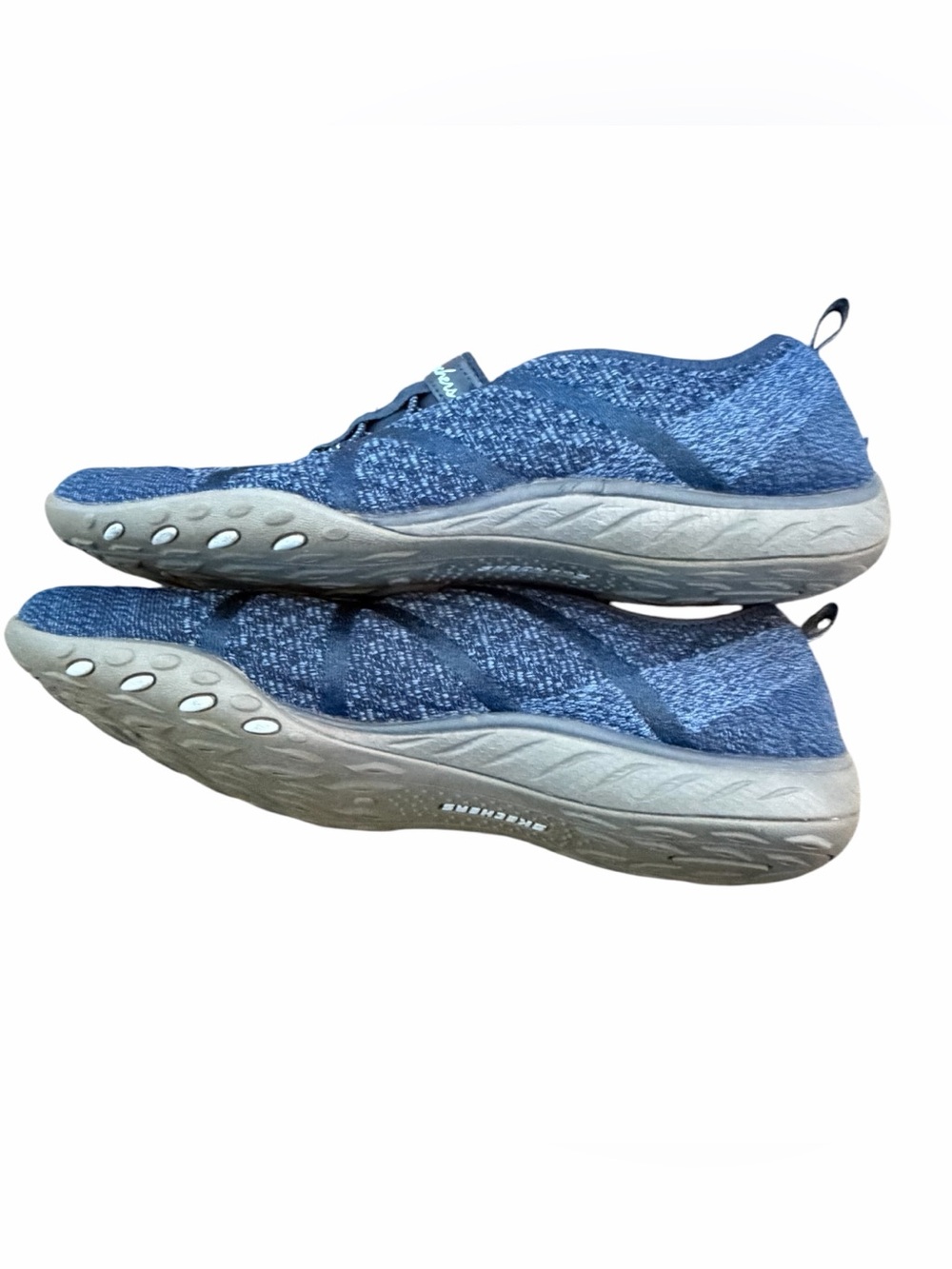 Skechers Slip-On Navy Blue Casual Sneakers Women’s Size 10 - Picture 5 of 9